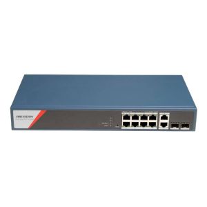 Switch Hikvision DS-3E1512HP-SI-8P2T2F 12 Ports 130W Gigabit PoE+ - Neuf