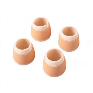 Couvre-Pieds De Chaise En Silicone - Haute &Eacute;lasticit&eacute;,R&eacute;sistant &Agrave; L'usure,Antid&eacute;rapant,Orange Orange - Neuf