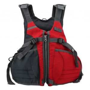Gilet De Peche Reglable Et Respirant Pour Homme Et Femme, Sac A Dos Pour La Peche A La Mouche, Rouge, Taille Unique - Neuf