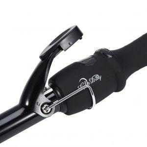 Bigoudi chauffant en ceramique pour cheveux ondules et profonds, en forme de tube, 28 mm - Neuf