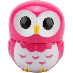 Mignon Minuterie En Forme De Hibou Minuterie De Cuisson Numérique Minuterie Manuelle Compteur De Cuisson Mécanique À La Maison Réveil - Neuf