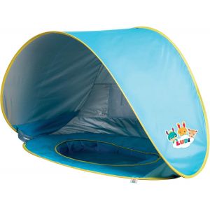 Ludi Piscine Pop-Up Multifonction Pour Bébé Avec Tente Anti Uv 50 Et Filet Protège Du Vent, Du Soleil Et Du Sable Piscine Et Tente De Plage À Partir De 10 Mois - Neuf