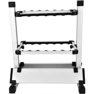 Lbgwp60-Supportde Canne ¿¿ P¿ºche En Alliage D'aluminium, L¿¿Ger Support De Canne ¿¿ P¿ºche Multifonction Contenir Jusqu'¿¿ 12 Cannes ¿¿ P¿ºche 50 X 45 X 33 Cm - Neuf