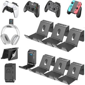Support Casque Gamer, Support Mural pour Manette & Casque Pliable, Support Manette D&eacute;tachable pour Manette de Jeu, Organisateur de Rangement et Accessoires, 6 Paquets - Neuf