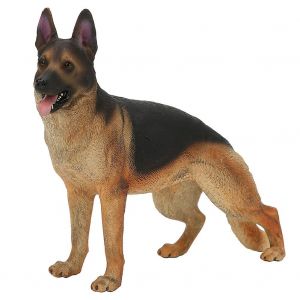 Berger Allemand Chien Simulation Mod&egrave;le Ornements Bureau D&eacute;coration Enfant Jouet - Neuf