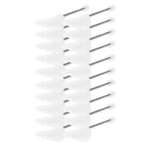 10 Paires D'arbres À Chaussures En Plastique Châssis À Chaussures Transparentes Avec Ressort En Spirale [Livraison Gratuite - Neuf