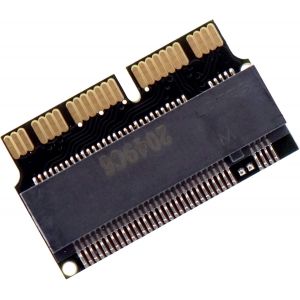 MDY-M.2 NVME SSD Convertir Adaptateur pour M acBook Air Pro Retina Mid 2013 2014 2015 2016 2017, NVME/AHCI SSD Kit amélioré pour A1465 A1466 A1398 A1502 - Neuf