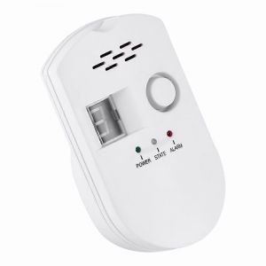 Détecteur de gaz,Détecteur de fuite de gaz GPL/gaz naturel/charbon Moniteur de capteur enfichable avec alarme sonore - Neuf