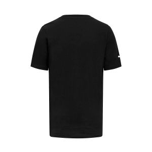 T-Shirt Ferrari Scuderia Officiel Formule 1 Large Homme Noir - Neuf