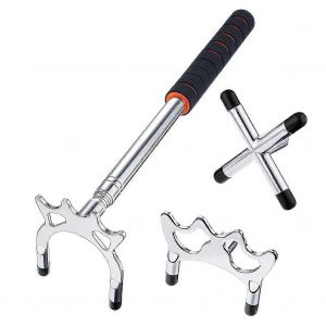 Pont De B&acirc;ton De Queue De Billard R&eacute;tractable Avec 3 Pi&egrave;ces Amovibles En Laiton T&ecirc;te De Pont Billard Table De Billard Queue De Billard - Neuf