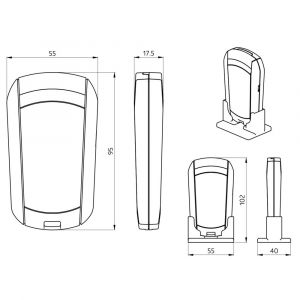 BEG Luxomat Accessoires D&eacute;tecteur de Mouvement - 93067 - Neuf