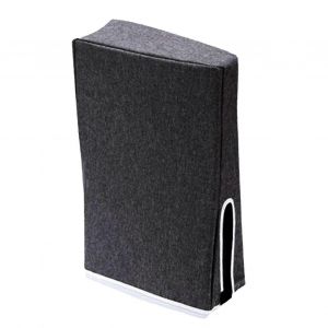 Console De Jeu Vertical Dust Cover Oxford Cloth Game Console Dust Cover Protector Pour Ps5 Noir - Neuf