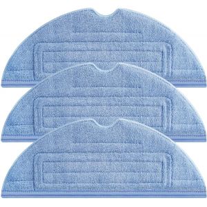 Lot de 3 Accessoires pour Roborock S7, Serpillères en Microfibre Compatibles avec Les Aspirateurs Xiaomi Roborock S7/S7+/S7 MaxV/S7 MaxV Plus/S7 MaxV Ultra/S8/S8+, s et Lavables - Neuf