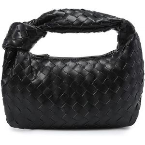Sac &agrave; main tiss&eacute; compatible avec les femmes, sac hobo de cr&eacute;ateur de mode pour dames, sac &agrave; main en similicuir, sac &agrave; bandouli&egrave;re r&eacute;tro, sac fourre-tout - Neuf