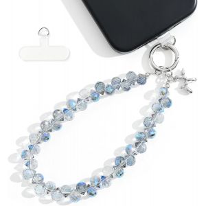 Kal-Cordon De Téléphone Et Dragonne Avec Languette D'attache Sécurisée, Breloque Chien Ballon En Gelée, Mains Libres Pour Femme, Cadeau De Saint-Valentin/D'anniversaire (Boîte Haut De Gamme Incluse) - Neuf