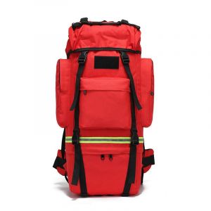 Sac De Randonnée Nel De Grande Capacité 65l,Sac À Dos De Camping En Plein Air,Sac À Dos De Sauvetage En Cas De Tremblement D'incendie,Sac De Pompiers En Forêt - Neuf