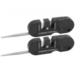 Ensemble De 2 Aiguiseurs De Couteaux Multifonctions 4 En 1 Glide, Outil D'affutage Multifonctionnel Portable - Neuf
