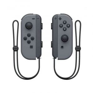 Manette De Jeu Sans Fil Pour Ns Switch / Lite / Oled Avec Fonction De R&eacute;veil Et Manette Bluetooth Gyroscope 6 Axes - Gris - Neuf