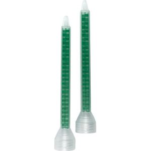 Chenquansarl-Cosmomix Lot De 10 Buses De M&eacute;langeur Statiques Carr&eacute;es Avec Embout Filet&eacute; 15,7 Cm 24 &Eacute;l&eacute;ments En &Eacute;poxy Pour Pistolet Adh&eacute;sif Acrylique &Agrave; Colle Ab (Rst08-24s) - Neuf