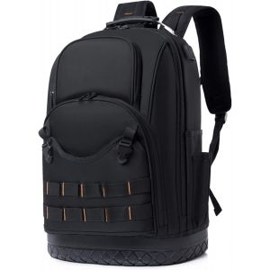 CHECARZHN--NO1-Sac À Outils - Grand Sac À Dos - Noir - Neuf
