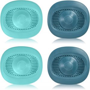 4 Une Forte Adsorption En Silicone Souple De Dérivation Des Filtres, Pouvez Appuyer Sur Vortex Pour Accélérer Le Drainage Cheveux Filtre - Neuf