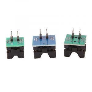 3pcs Sop16 + Sop8 À Dip8 150mil 200mil 208mil Adaptateur Douille pour Ezp2010 Ezp2013 Ezp2019 Rt809H Ch34 - Neuf