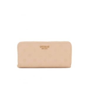 Portefeuille Guess Phoebe 4G Femme Beige - Neuf
