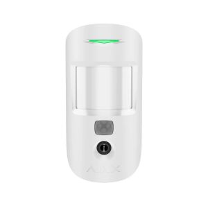 Ajax - D&eacute;tecteur de mouvement sans fil blanc MOTIONCAMHDRW - Neuf