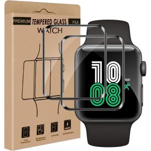 Kal-2 Pack Verre Trempé Pour Apple Watch Series 4/5/6/Se/Se2 (44mm), Imperméable À L'eau, Résistant À L'abrasion Vitre Protection, Anti Rayures, Ultra Hd Apple Watch 44mm Protection Écran - Neuf
