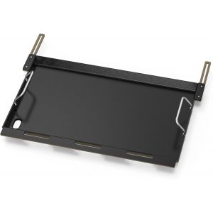 Letnerny-Universelle Barbecue Plaque Plancha Pour Weber 4 Brûleurs Gril À Gaz, Revêtement Céramique, Plaque De Cuisson Avec Support Rétractable, Pour Alice's Garden, Char-Broil, Campingaz, Napoleon - Neuf