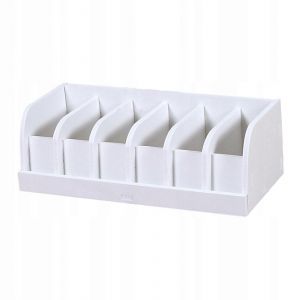 Organisateur de ceinture avec poign&eacute;e de penderie &agrave; 6 compartiments - Neuf