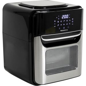lbgwp60-Family | Friteuse À Air Smart Virginia, Capacité De 12 L, Timer 1/90 Minutes, Avec Wi-Fi Compatible Avec Google Et Alexa, Air Fryer Multiprogramme Avec App, 80-200°C, 1700 W, Couleur Noire - Neuf