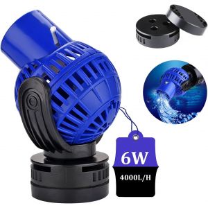 Meimie-Jvp-130 Pompe À Vagues,4000l/H 6 Watt Pompe De Bras Wavemaker Pour Aquarium 60 80cm Pompe De Circulation Pour L'eau Douce Et Salée - Neuf