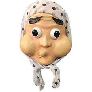 Masque en latex de l'anime japonais Hotaru Haganezuka, masque traditionnel japonais Hyottoko, accessoires de costume d'Halloween - Neuf