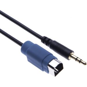 Alpine Ligne En Entr&eacute;e C&acirc;ble De Connexion Kce-237B Audio Vers Standart Aux Jack 3.5 Mm C&acirc;ble Convertisseur Compatible Avec Alpine Cda 105Ri 117Ri Cde 104Bti 103Bt 102Ri 101R Rm 111R Rm 112Ri[Z732] - Neuf