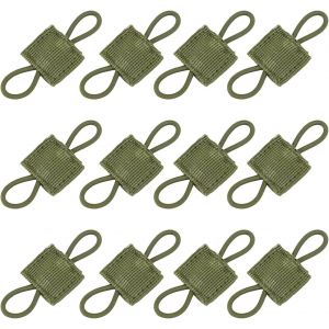 Jgd-Molle System Accessoires Pour Sac &Agrave; Dos Tactique, 12 Pi&egrave;ces, Boucle De Sac &Agrave; Dos Tactique, Accessoires Pour Sac &Agrave; Dos Tactique, Boucle Molle, Facile &Agrave; Installer - Neuf