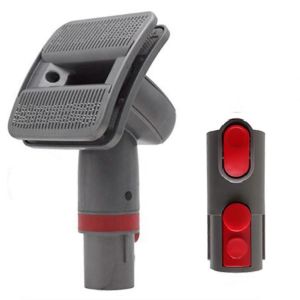 Kit de toilettage pour animaux de compagnie avec convertisseur V6 pour aspirateurs V7 V8 V10 V11 V15, accessoires, brosse &agrave; poils d'animaux S - Neuf