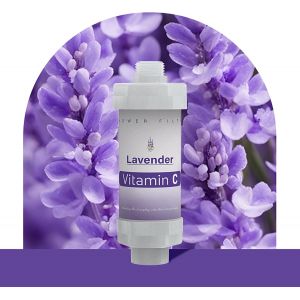 Filtre de douche - Filtre &agrave; eau - Vitamine C - Pour &eacute;liminer l'eau dure - &Eacute;limination du fluorure et du chlore - Nettoyage de la peau - Eau douce et sans germes - Pommeau de douche - Filtre calcaire - Neuf