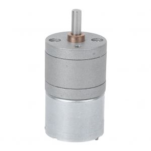 Mini moteur a courant continu a balais, haute torsion, faible bruit, 6 V/12 V, arbre de 4 mm, pour rideaux electriques robotises, 6 V-484 tr/min - Neuf