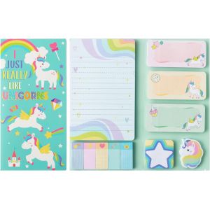 Lot de 550 feuilles de notes adhésives avec motif cheval magique « I Just Really Like Magic Horse »-Bloc-notes autocollantes-Marqueur de page adhésif-Cadeaux pour étudiants - Neuf