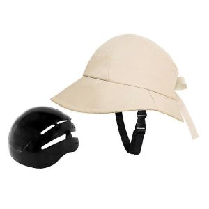 Casque De Vélo Chapeau En Forme De Casque Chapeau De Pêche Chapeau De Soleil Casque Chapeau De Type Casque Casquette Pour Vélo E Pour Femmes - Neuf