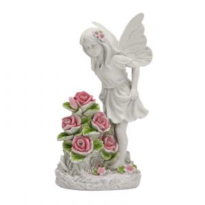 En Stock ! Statuette D'ange Nain En Résine, Sculpture, Lampe Solaire, Décoration De Jardin, Piquet, Lampes De Pelouse, Décoration De Noël Pour La Maison - Neuf
