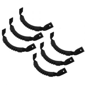 6pcs Kayak Carry Handles Canoe Boat Handle Replacement Accessory Kayak Plastic Handles Valise Handle Noir - Neuf