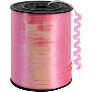 Ruban À Friser Rose Clair De 454 M De Long Et 5 Mm Pour Emballage Cadeau, Ruban Fin Et Bouclé Pour Loisirs Créatifs, Ficelle De Ballons, Décoration De Fête D'anniversaire, Décoration De - Neuf