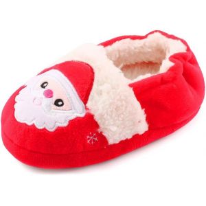 Ihkhu-Chausson Enfant Fille Garcon Animaux Peluche Souple Pantoufle Enfant Antidérapantes - Neuf