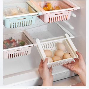 Pack Rétractable Réfrigérateur Organisateurs Pour Le Frigo Et Le Congélateur Tiroirs De Rangement - Neuf