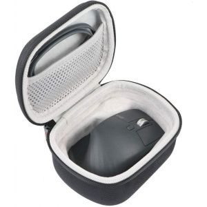 &Eacute;tui pour Logitech MX Master 4/Master 3S/Master 3 Souris sans Fil,Housse Rigide de Transport avec Poign&eacute;e,&Eacute;tui Seulement (Noir) - Neuf