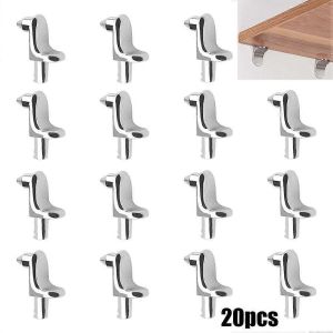 20Pcs Étagère Support Goupilles Étagères Séparateur Armoire Fixe Armoire Meuble Support D'étagère Support De Support De Montage Mural - Neuf