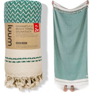 TZF-® Grande serviette de plage - 90 x 200 cm - Serviette de hammam - Serviette de bain - Serviette de bain - Serviette de yoga - Serviette de plage - Serviette de sauna - Serviette de voyage - - Neuf