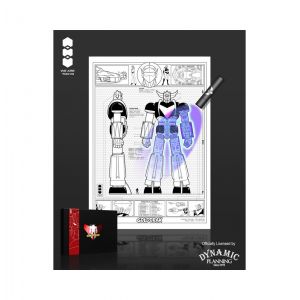 Artprint Goldorak ¿ Robot (Uv Print A4) - Neuf